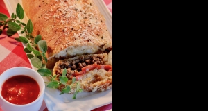 Beefy Pizza Roll-Up