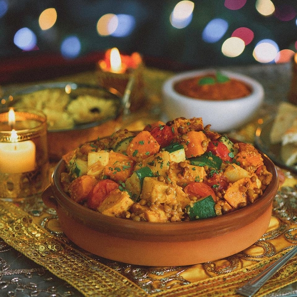 Tandoori Roasted Root Vegetable Stew