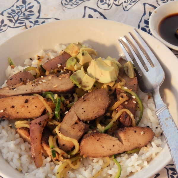 Deconstructed California Roll Bowl