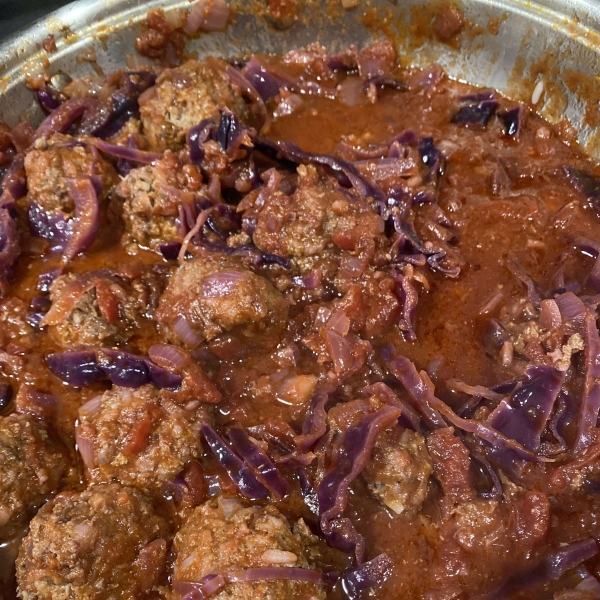 Grandma Elaine's Unstuffed Sweet and Sour Cabbage