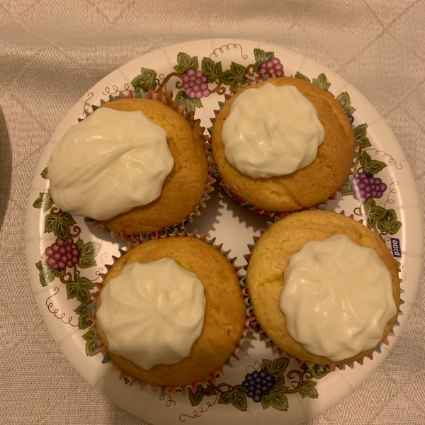 Lemon-Cream Cheese Cupcakes