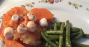 Quick and Easy Ham with Sweet Potatoes