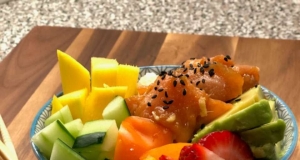 Smoked Salmon Poke Bowl