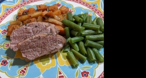 Pork Tenderloin with Apples and Onions