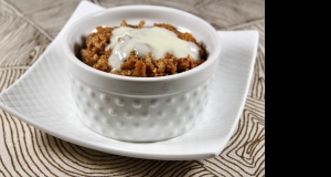 Pudding with Cornflakes