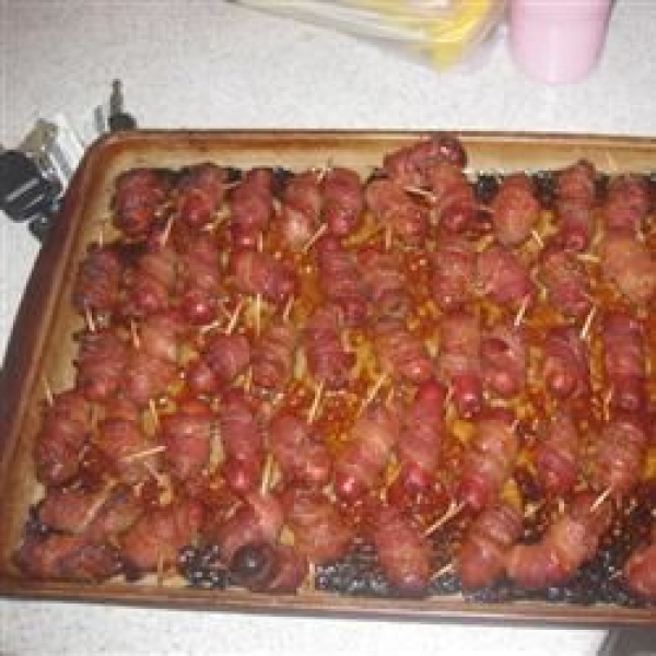 Bacon Wrapped Hotdogs