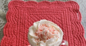Peppermint White Hot Chocolate