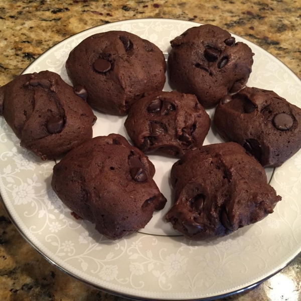 Puffy Chocolaty Chip Cookies