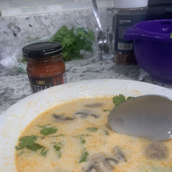 The Best Thai Coconut Soup