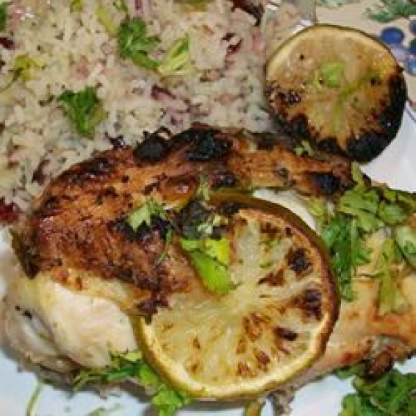 Tina's Best BBQ Lime Chicken
