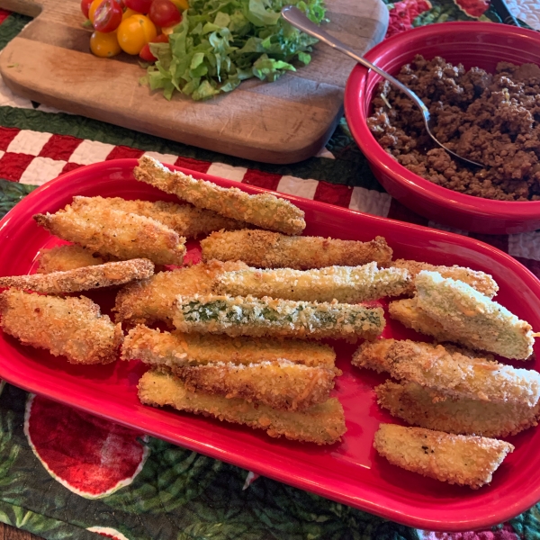 Baked Zucchini Sticks