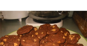 Devil's Food Peanut Butter Chip Cookies