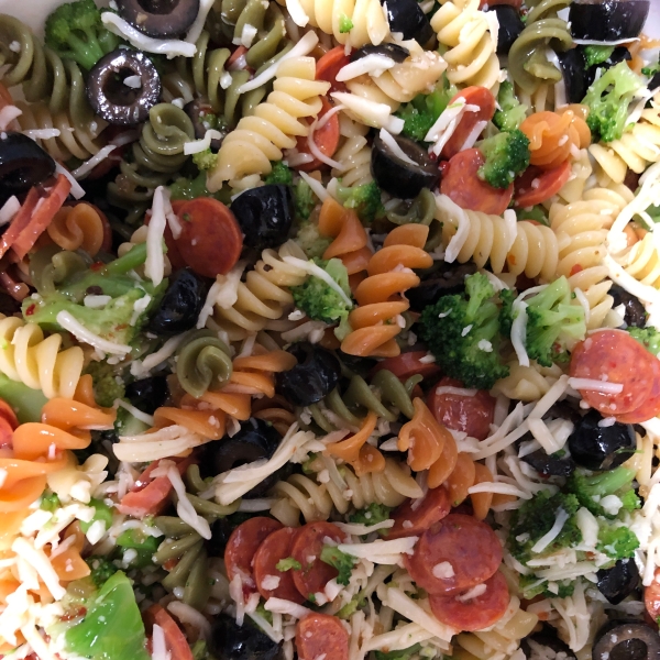Rainbow Pasta Salad I