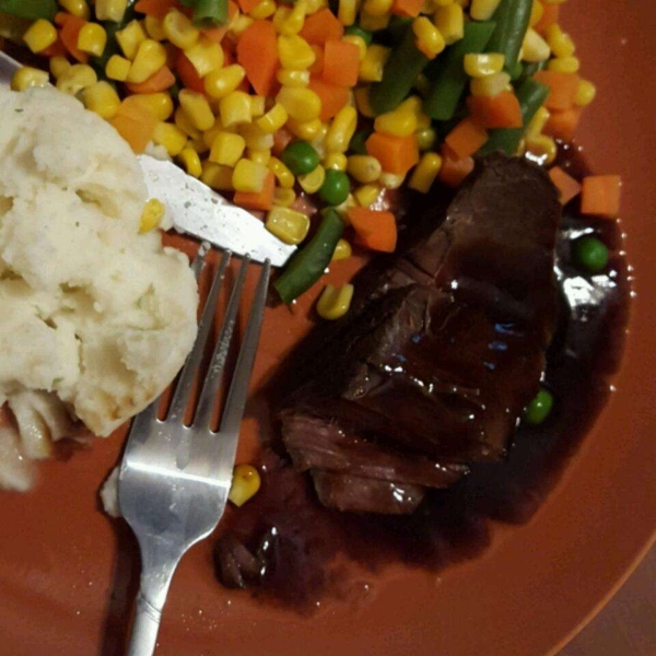 Slow Cooked Teriyaki Venison