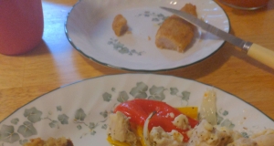 Sheet Pan Chicken Breast with Feta and Vegetables