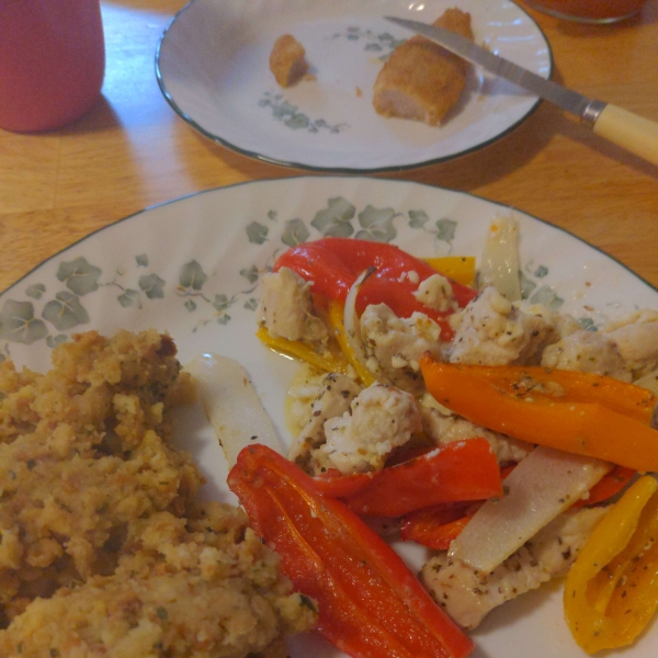 Sheet Pan Chicken Breast with Feta and Vegetables