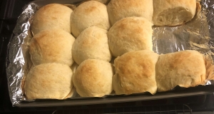Soft No-Knead Dinner Rolls