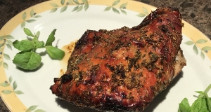Bourbon and Molasses-Glazed Turkey Breast