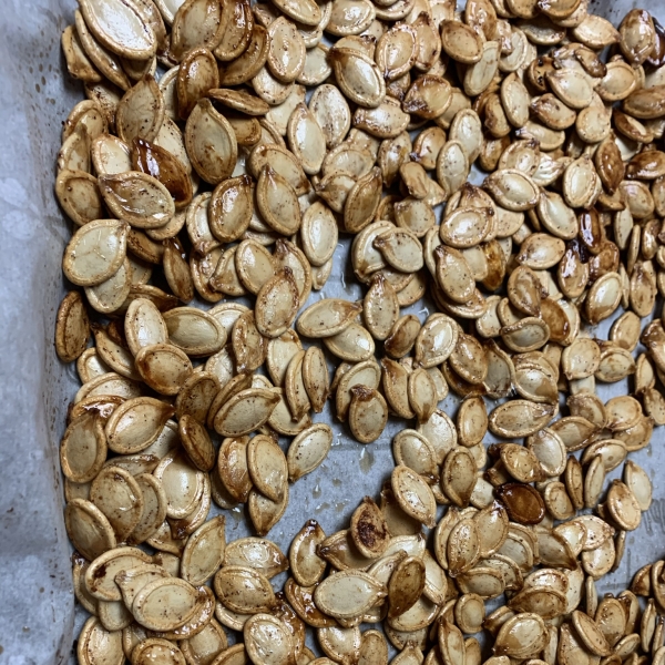 Cinnamon Toast Pumpkin Seeds