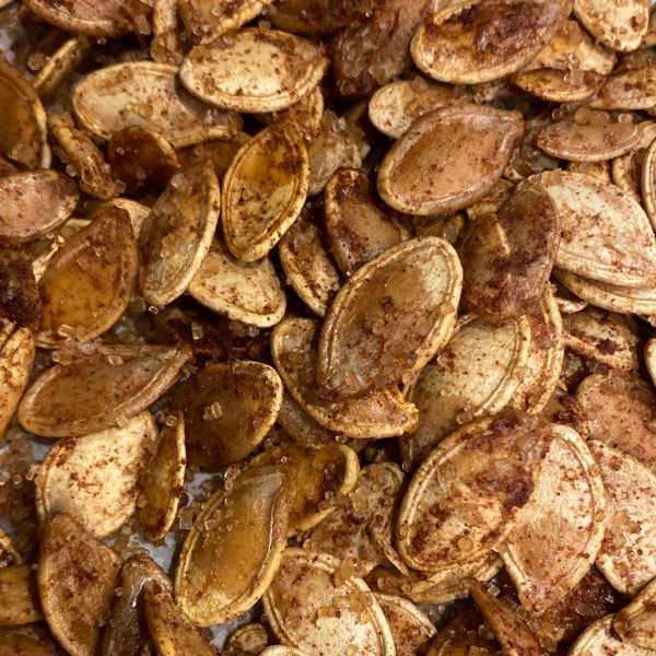 Cinnamon Toast Pumpkin Seeds
