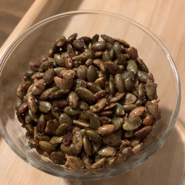 Cinnamon Toast Pumpkin Seeds