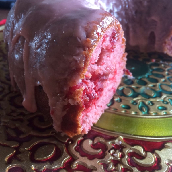 Cherry Almond Pound Cake