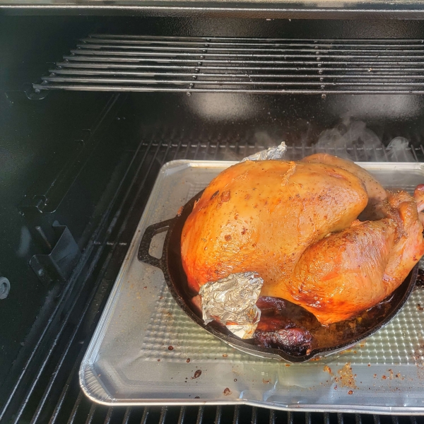 Turkey in a Smoker