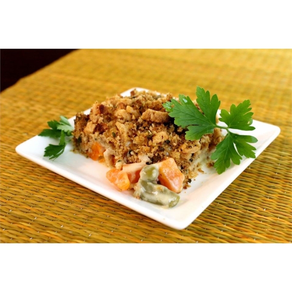 Vegetable Stuffing Casserole