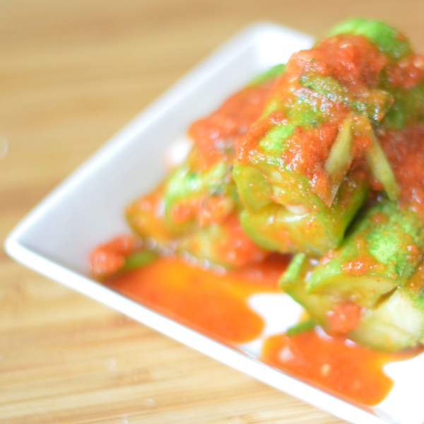 Oi Sobagi (Korean Cucumber Kimchi)