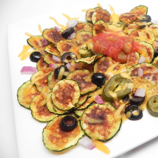 Zucchini Chip Nachos
