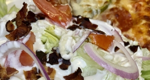 Wedge Salad with Elegant Blue Cheese Dressing