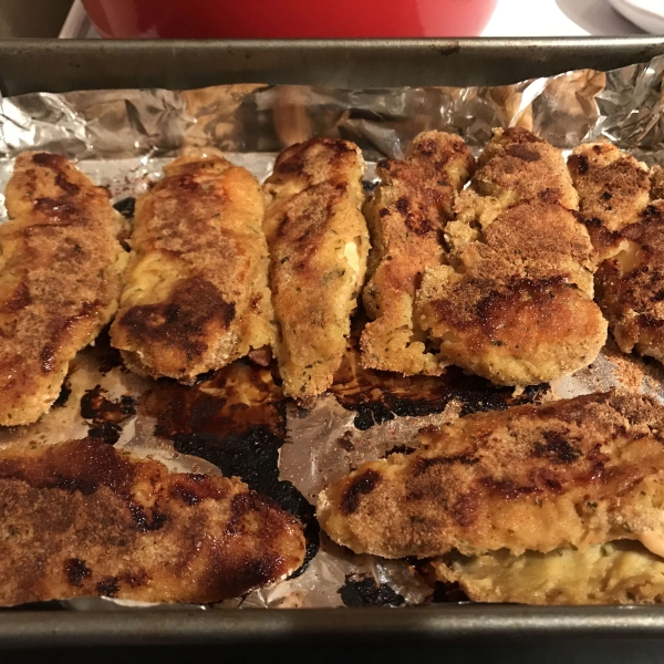 Honey Mustard Oven-Baked Chicken Tenders