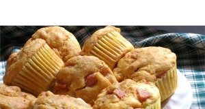 Mini Southwestern Corn Pup Muffins with Fiesta Dipping Sauce