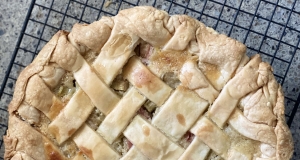 Rhubarb Custard Pie