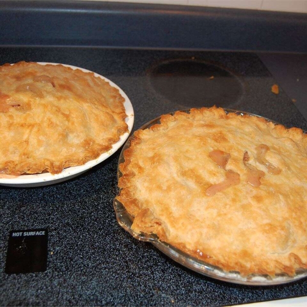 Rhubarb Custard Pie