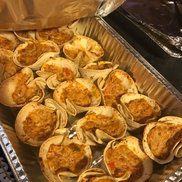 Mini Cheesy Chicken Enchiladas