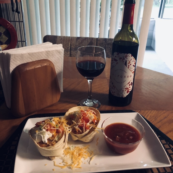 Mini Cheesy Chicken Enchiladas