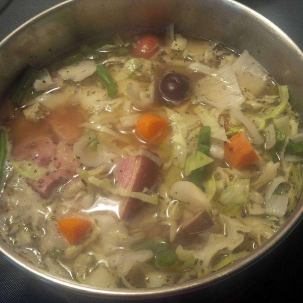 Pork and Cabbage Soup