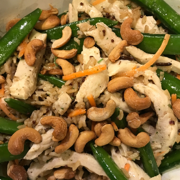 Chicken and Snap Pea Wild Rice Salad