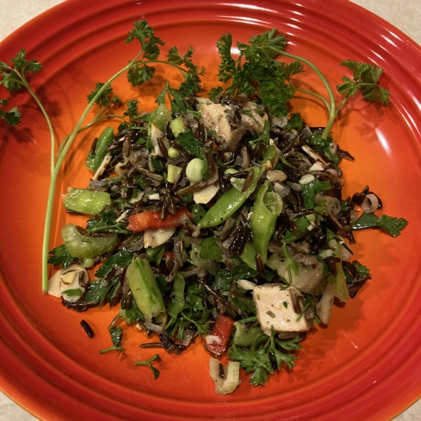 Chicken and Snap Pea Wild Rice Salad