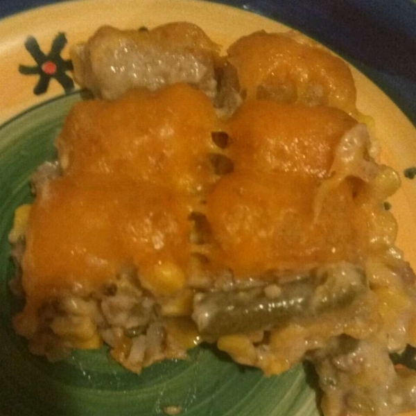 Flavorful Tater Tot Casserole