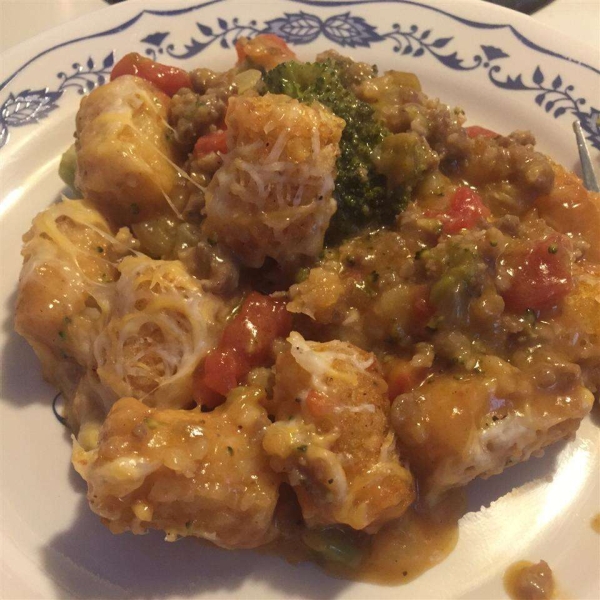 Flavorful Tater Tot Casserole