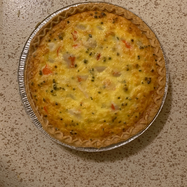Crab Quiche