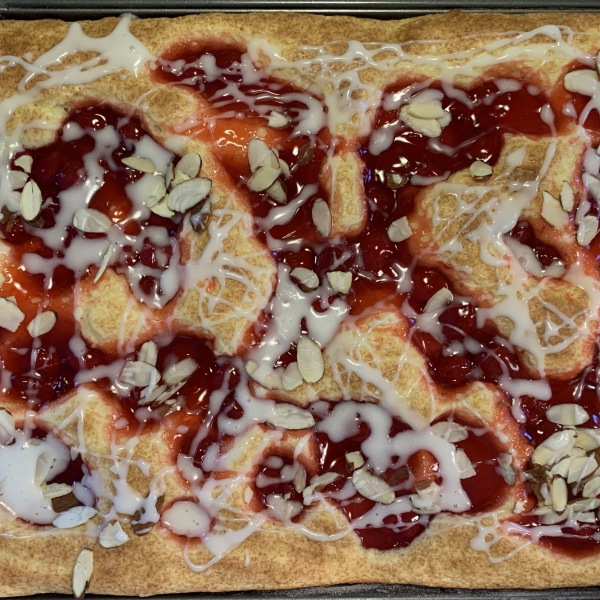 Cherry Almond Coffeecake