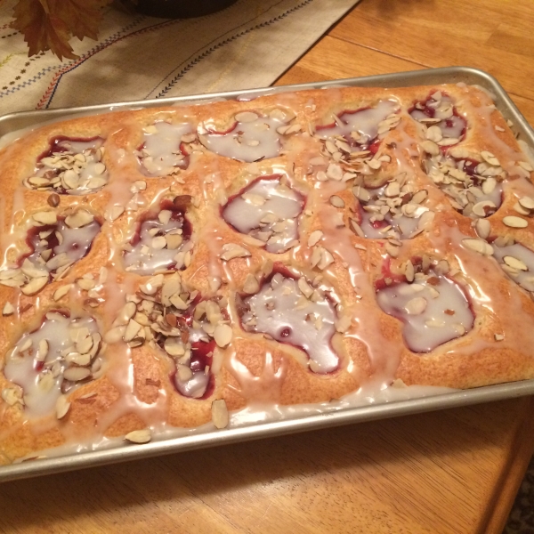 Cherry Almond Coffeecake