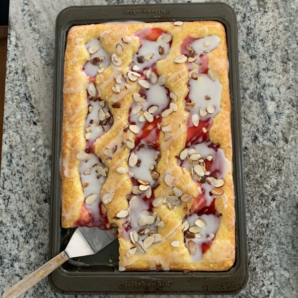 Cherry Almond Coffeecake