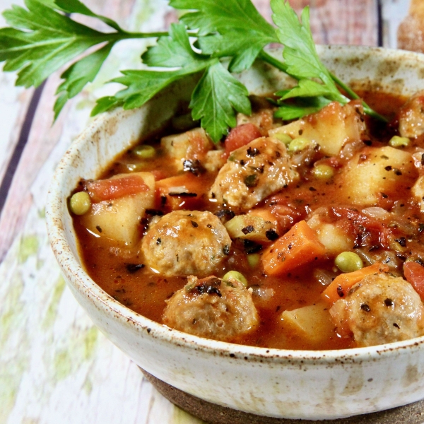 Turkey Meatball Stew