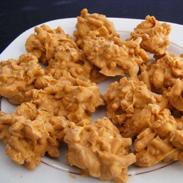 Peanut Butter Shoestring Haystacks