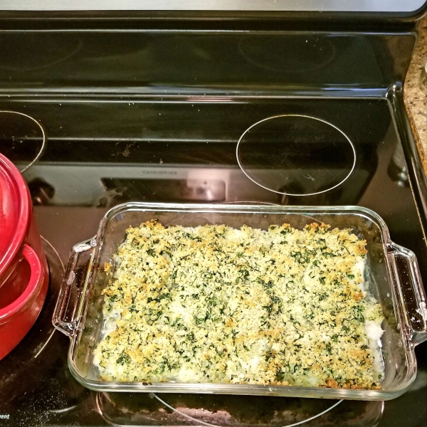 Oven-Baked Cod with Bread Crumbs