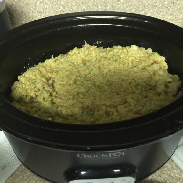Slow Cooker Chicken and Dressing
